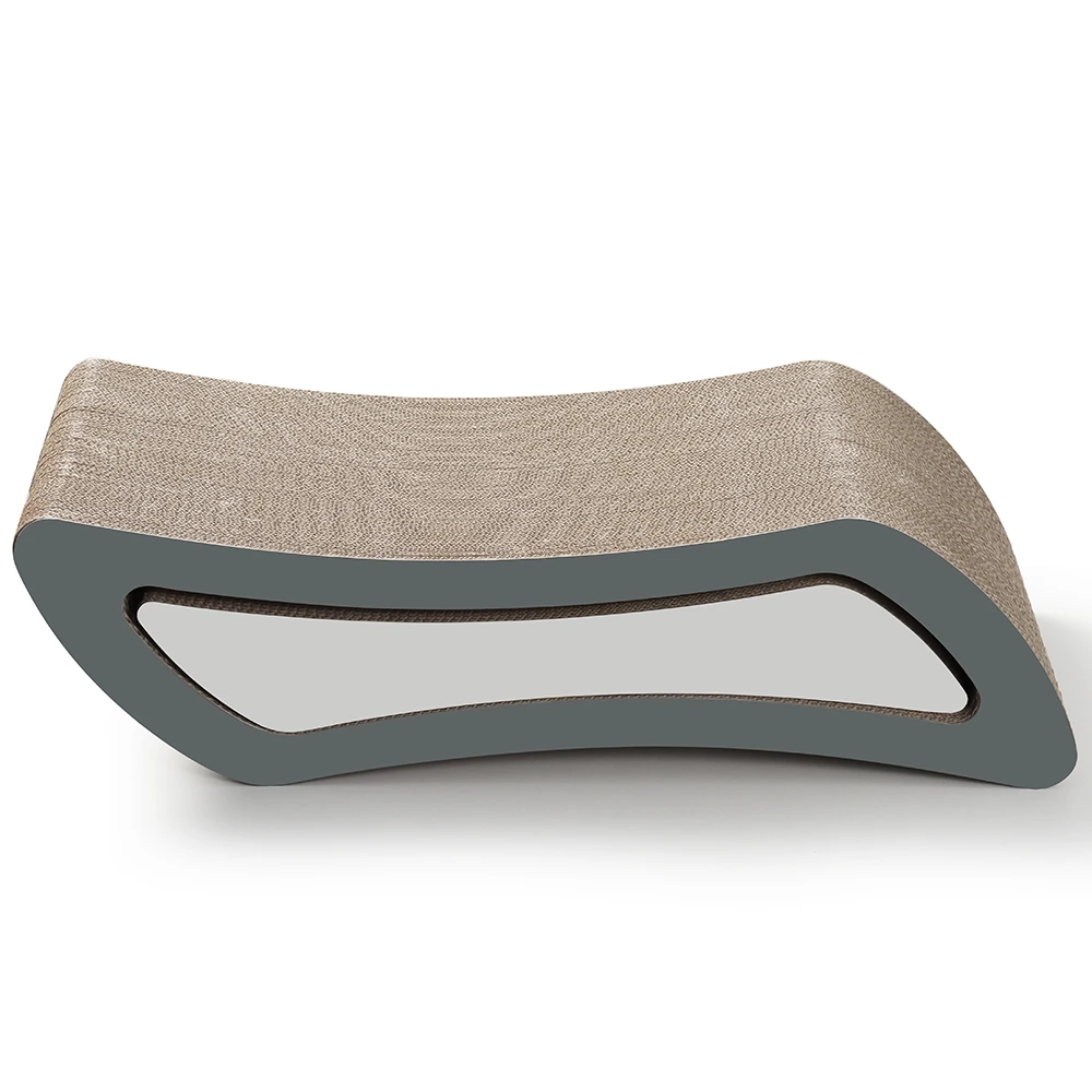 Interactive cardboard cat scratcher details
