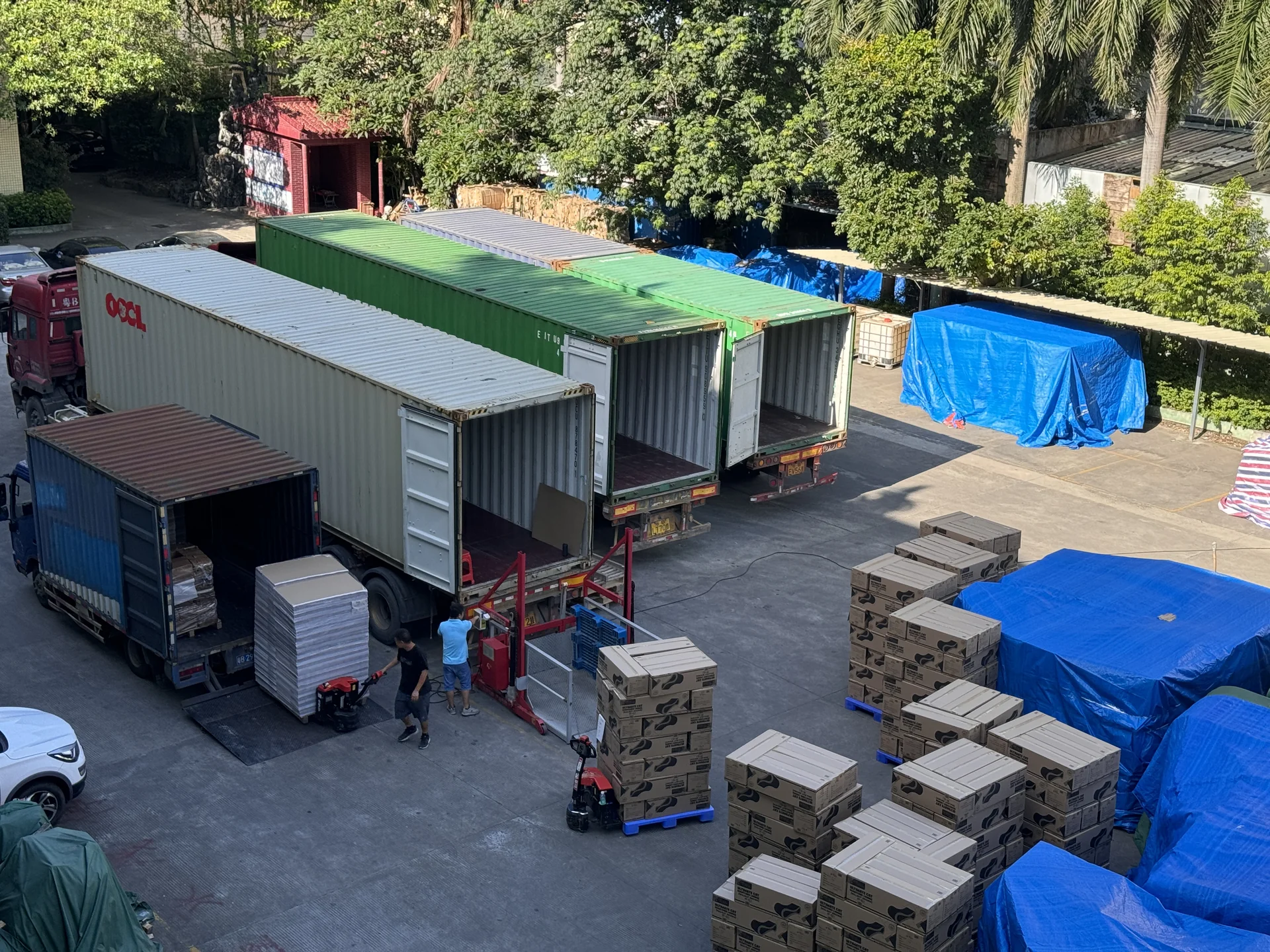 Zhizao loading yard