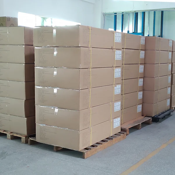 Organised warehouse aisle