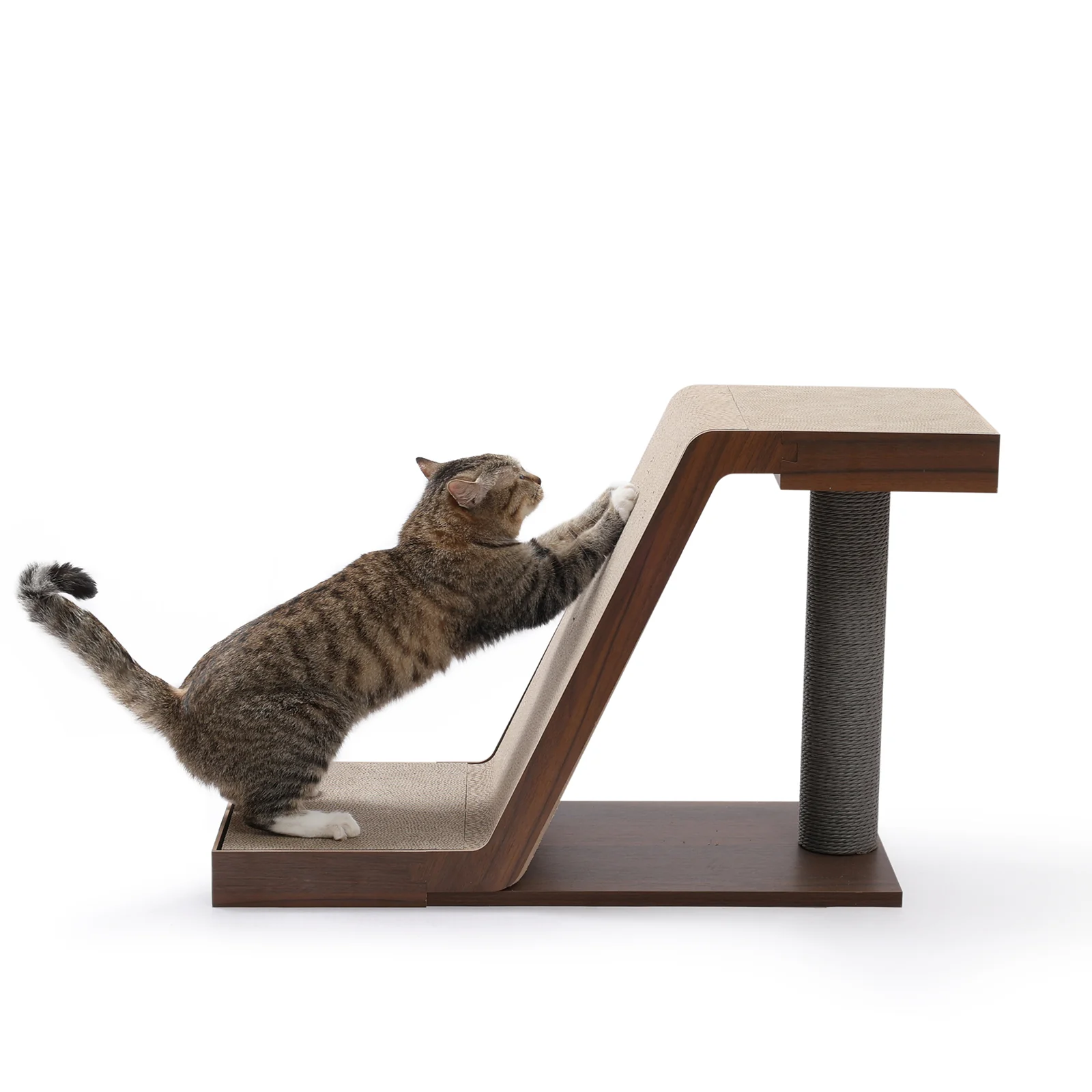 cat scratcher slide corrugated cardboard cat scratcher view 04 01