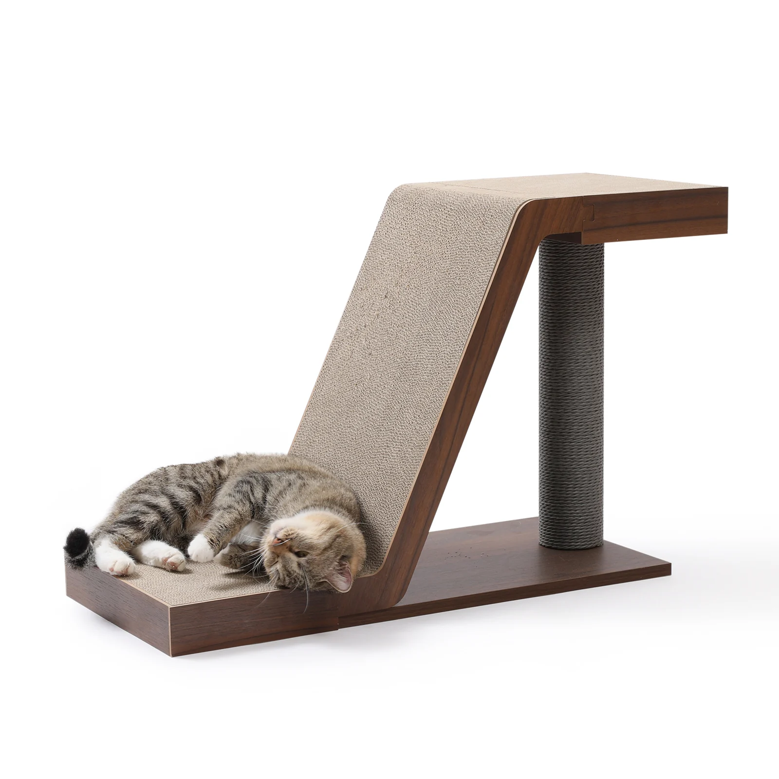 cat scratcher slide corrugated cardboard cat scratcher view 05 01