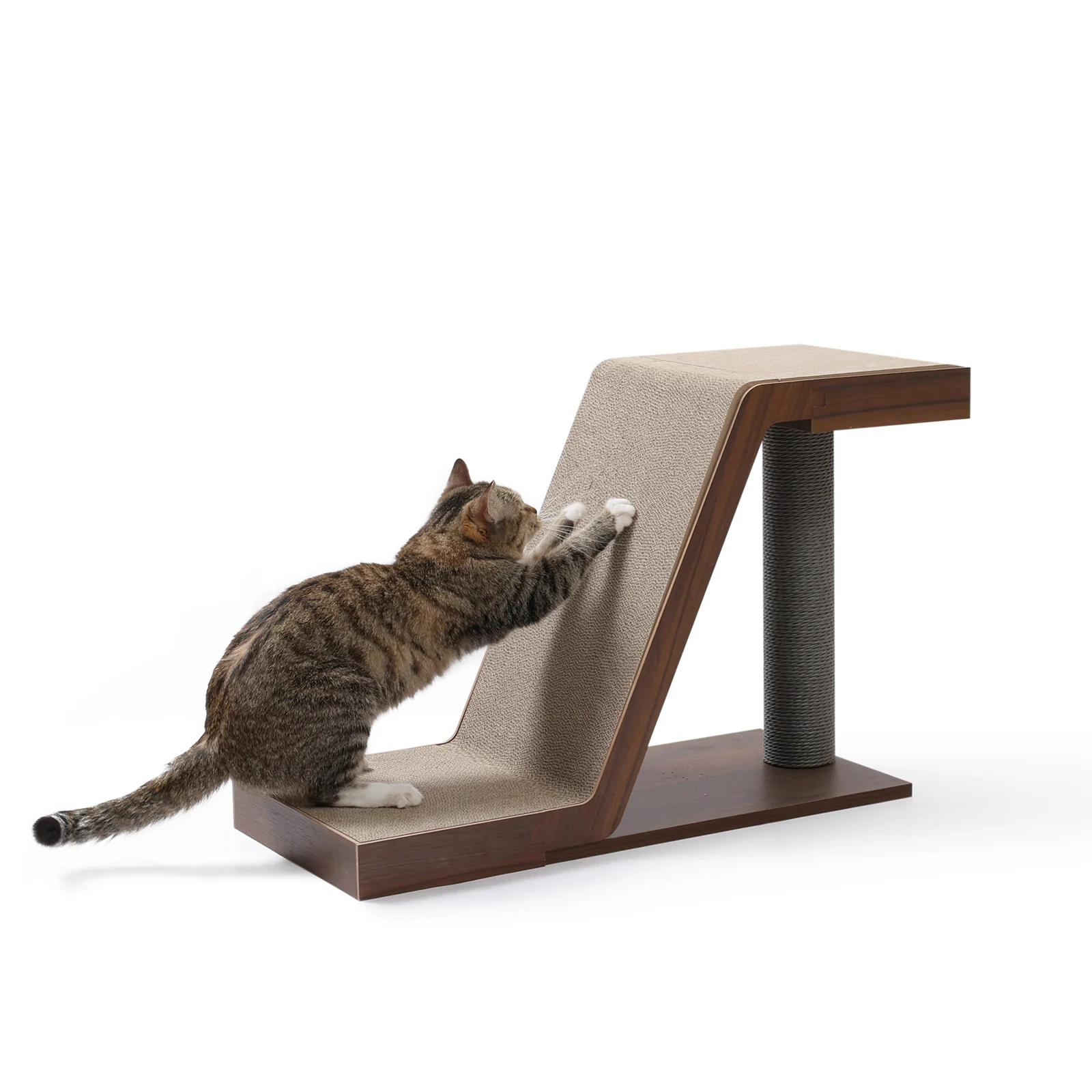 cat scratcher slide corrugated cardboard cat scratcher view 06 01