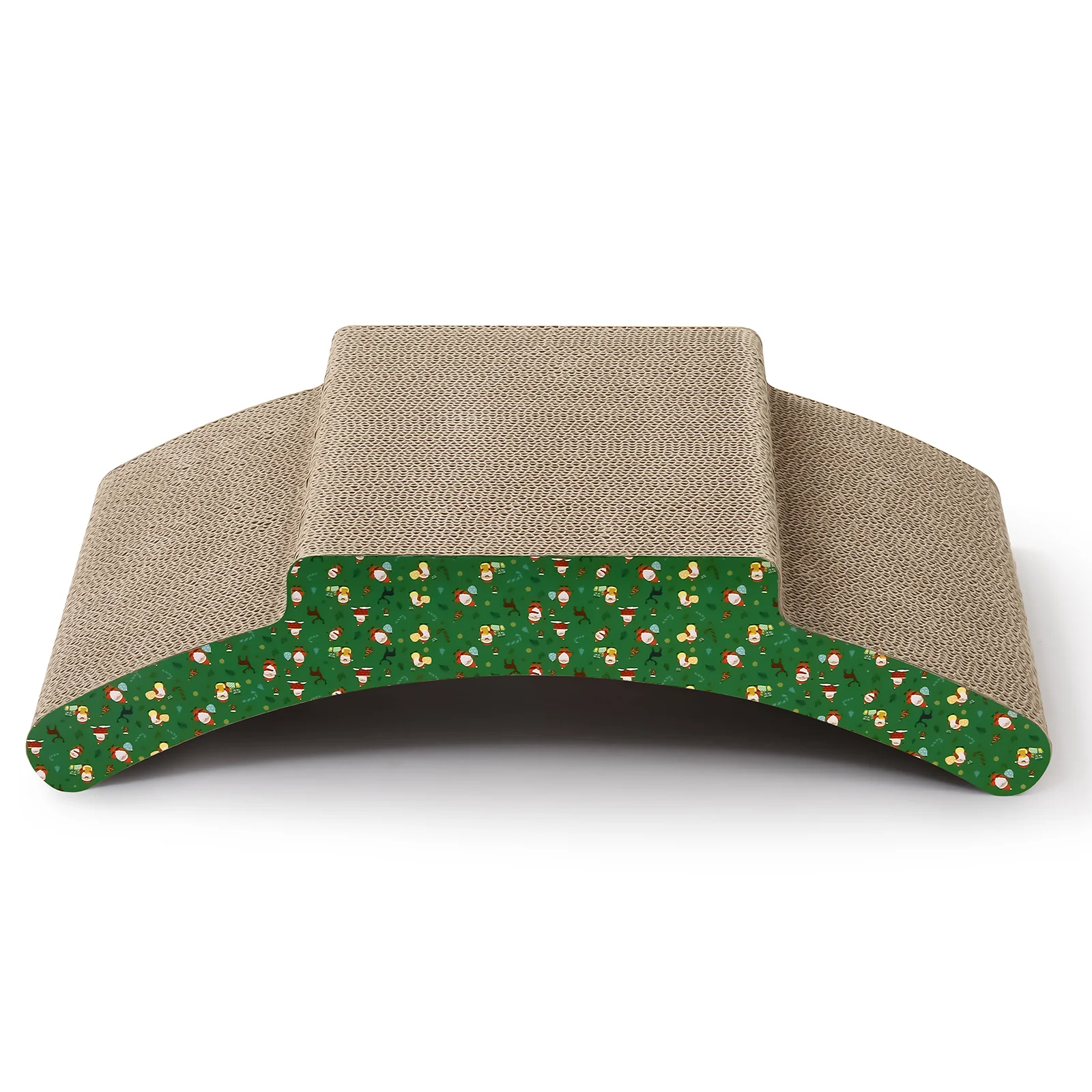 christmas tray cat scratcher christmas corrugated cardboard cat scratcher view 02 01