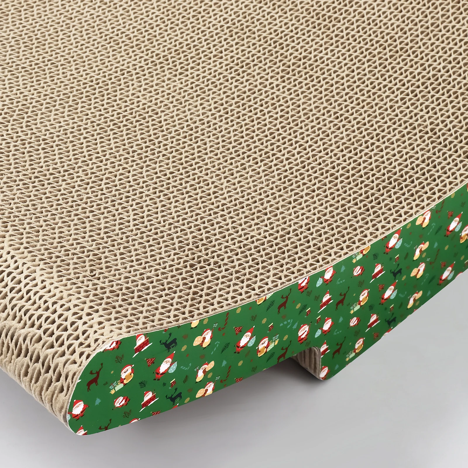 christmas tray cat scratcher christmas corrugated cardboard cat scratcher view 05 01