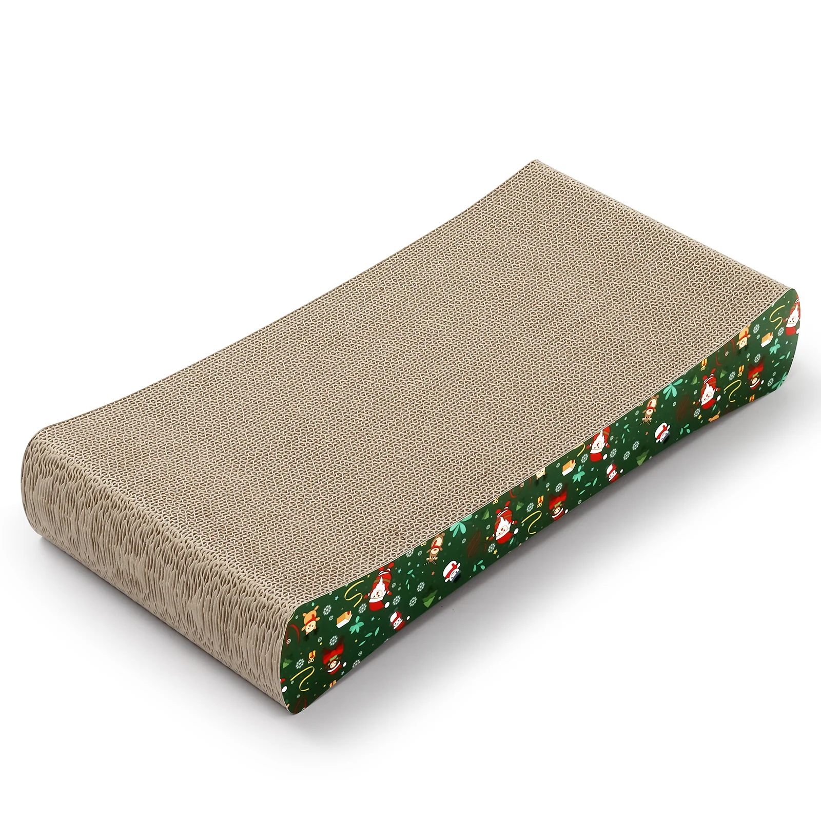 large christmas cat scratcher christmas corrugated cardboard cat scratcher view 01 01