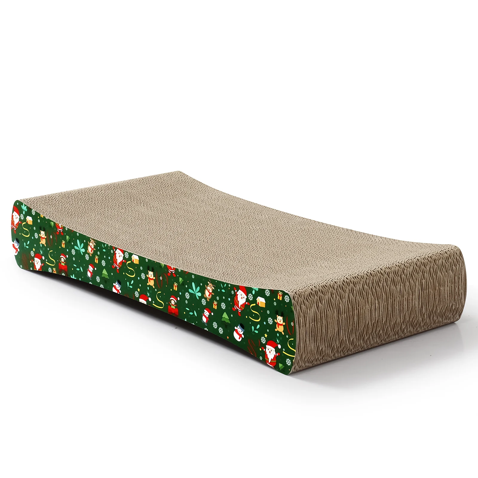large christmas cat scratcher christmas corrugated cardboard cat scratcher view 04 01