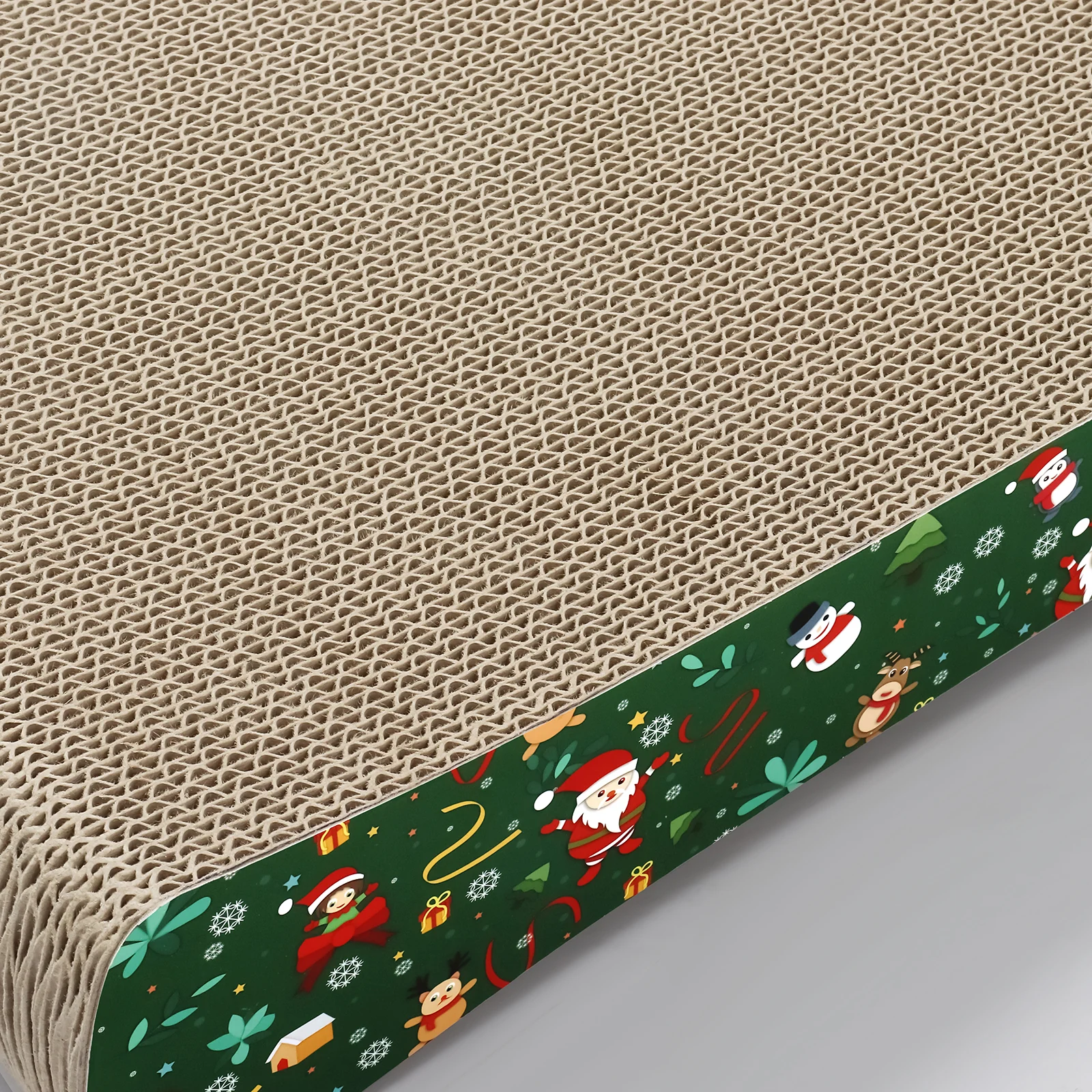 large christmas cat scratcher christmas corrugated cardboard cat scratcher view 06 01
