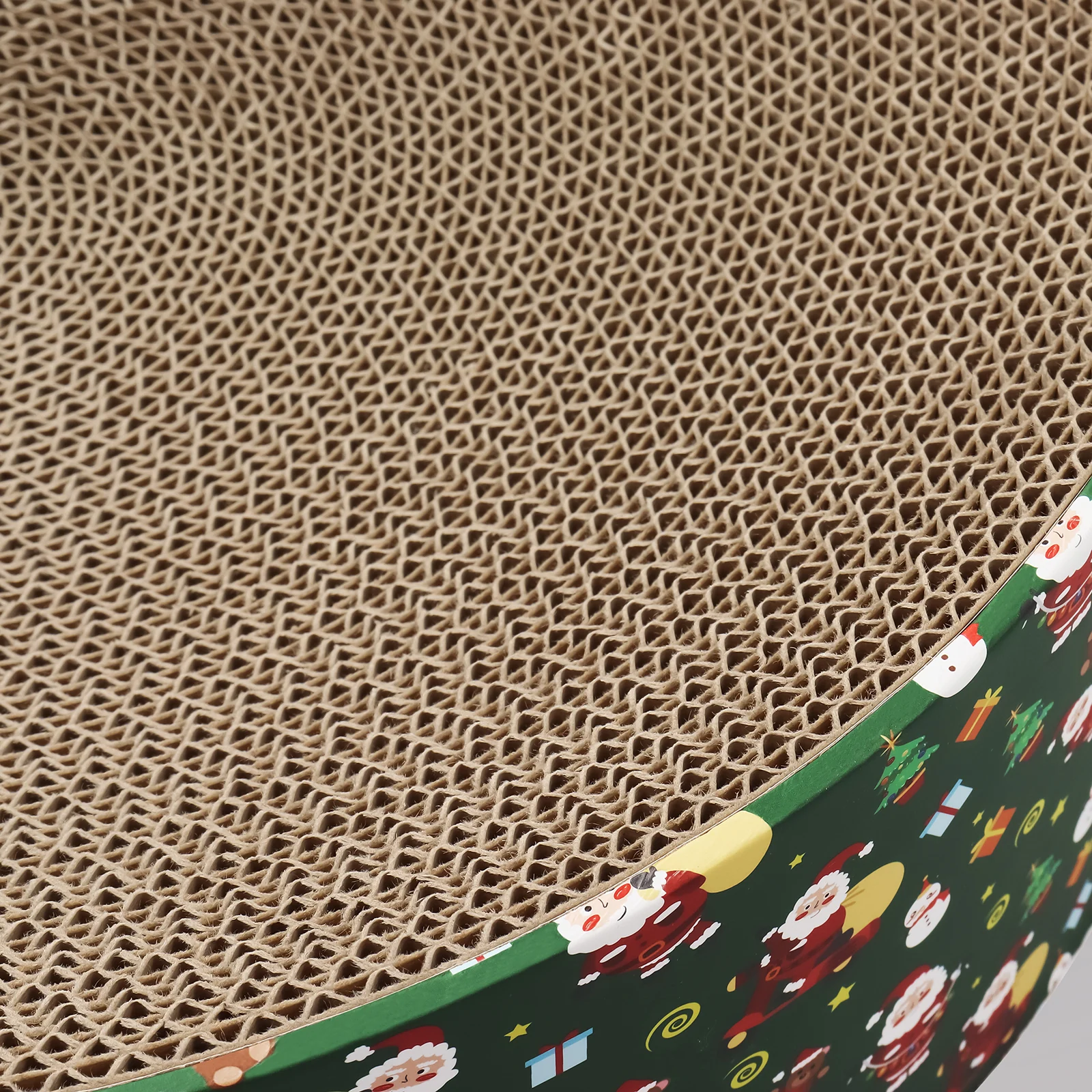 round cat bed corrugated cardboard cat bed view 08 01