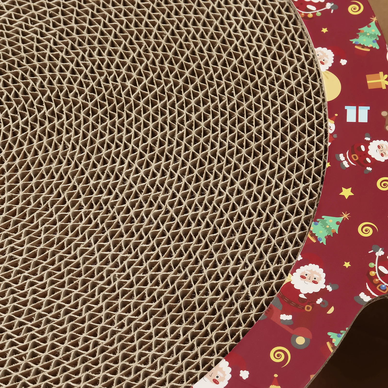 round ball track scratcher interactive corrugated cardboard cat scratcher view 10 01