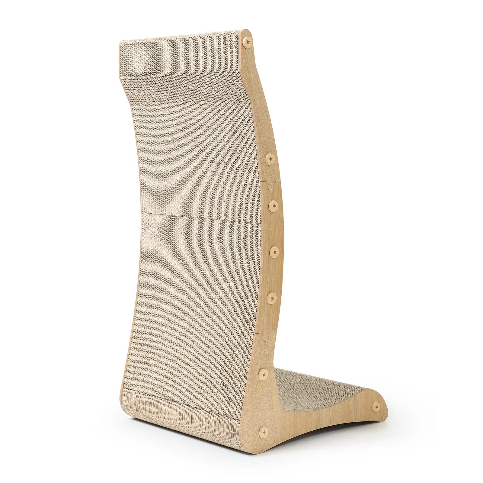 l shape wall cat scratcher corrugated cardboard cat scratcher view 02 01