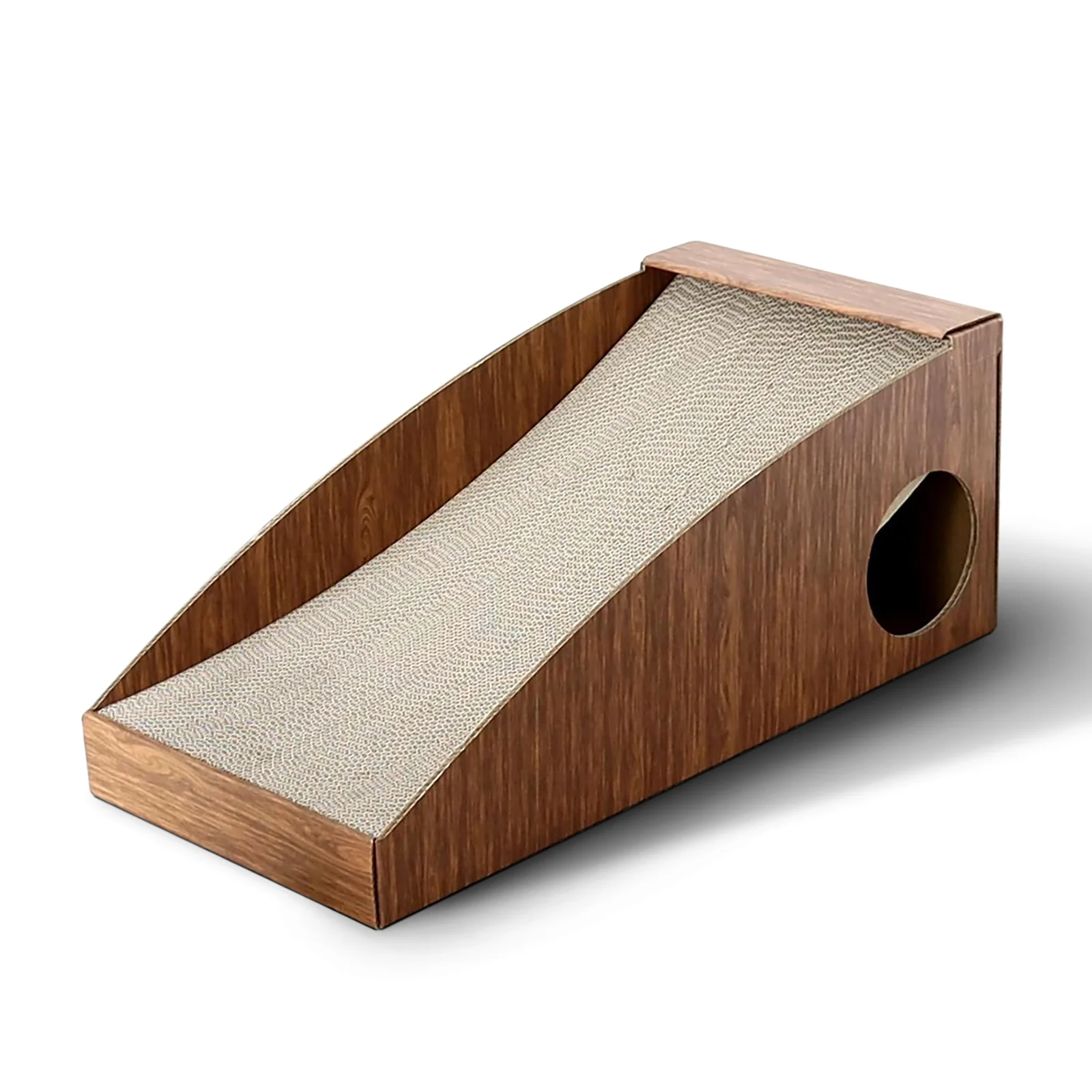 triangle arch cat scratcher corrugated cardboard cat scratcher view 10 01