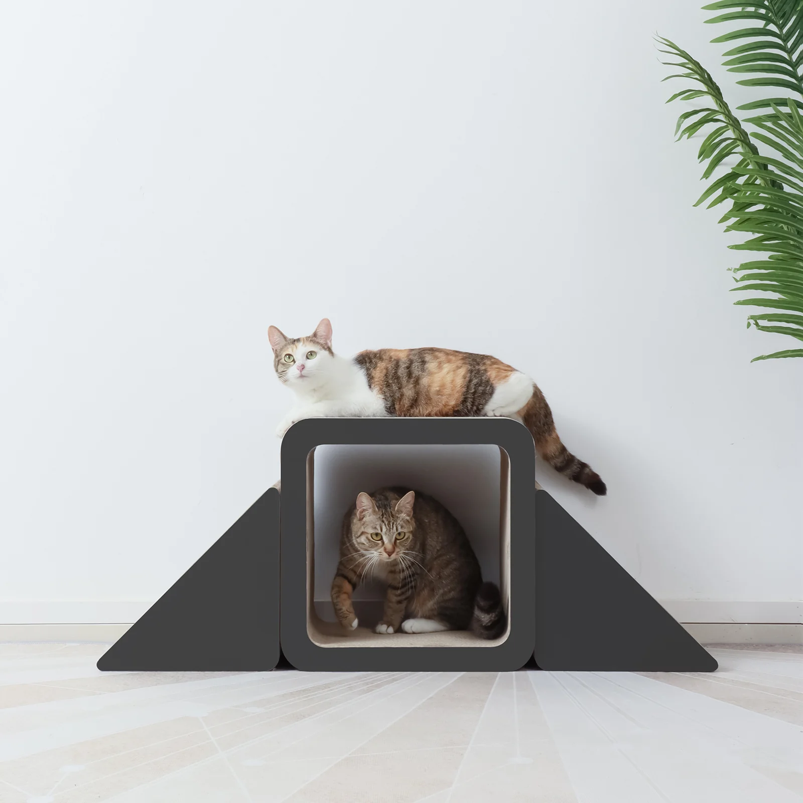 3 in 1 cat scratcher set corrugated cardboard cat scratcher set view 01 01