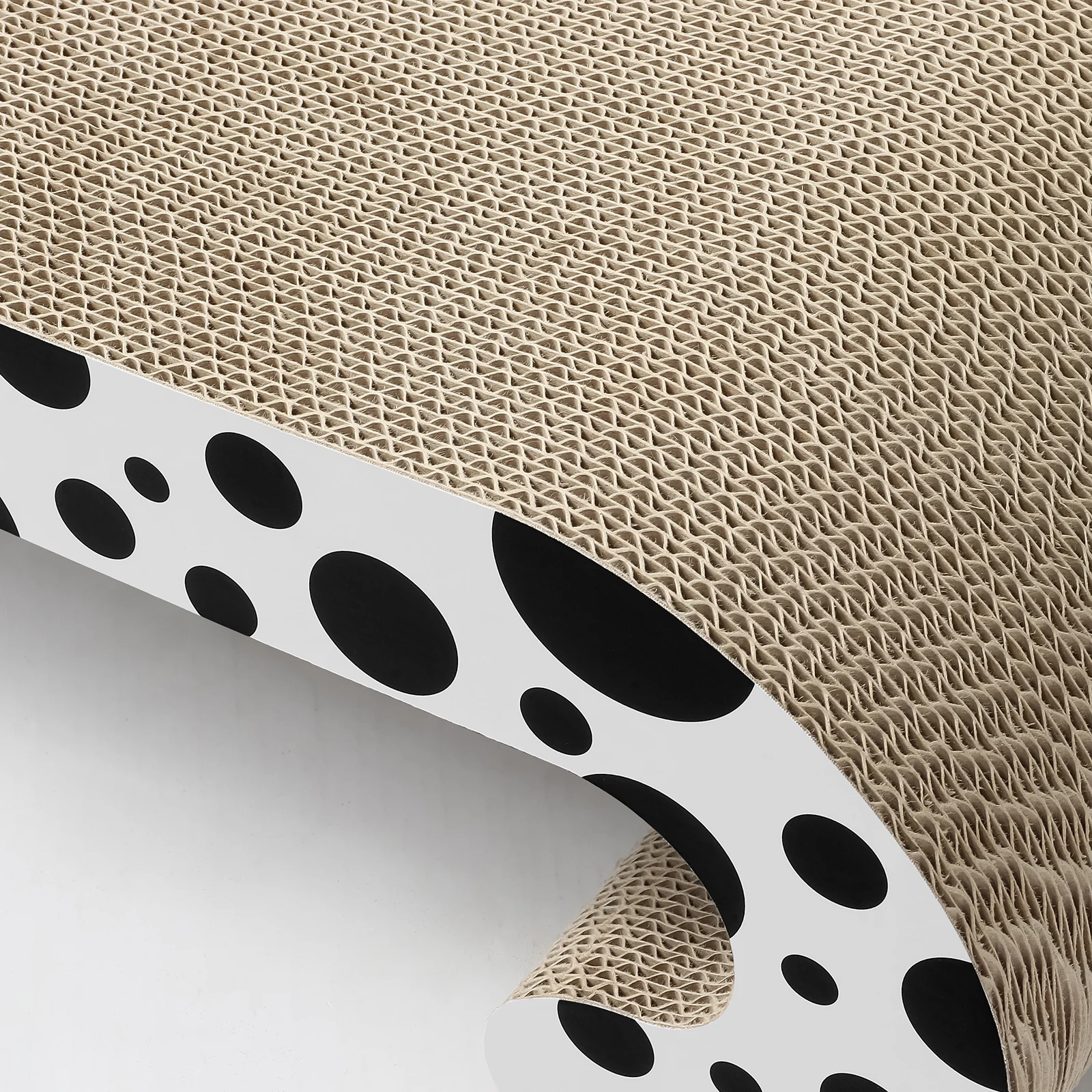 2 in 1 cat bed set corrugated cardboard cat bed set view 08 01