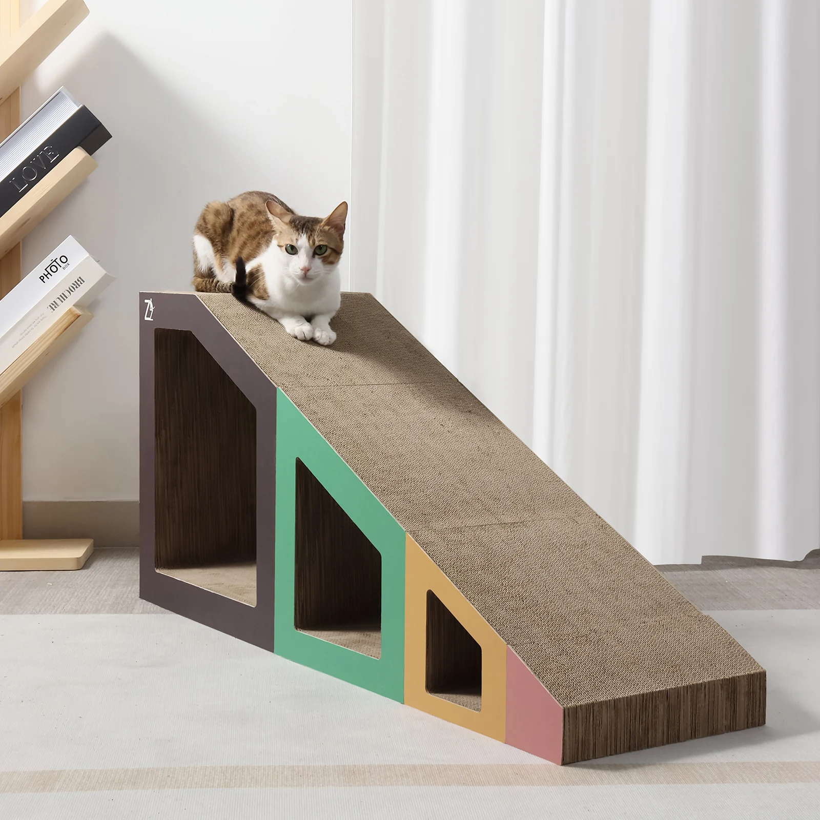 4 in 1 cat scratcher set corrugated cardboard cat scratcher set view 03 01
