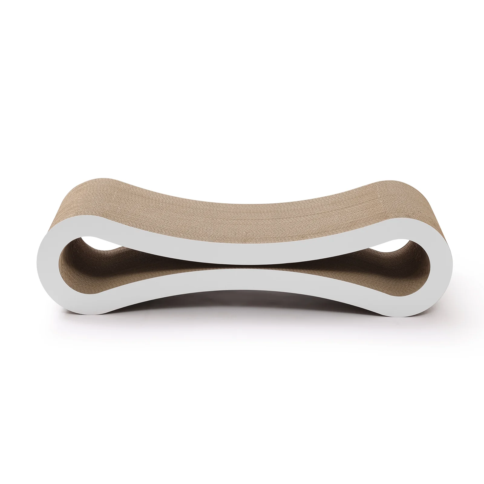 figure 8 cat bed corrugated cardboard cat bed view 01 01