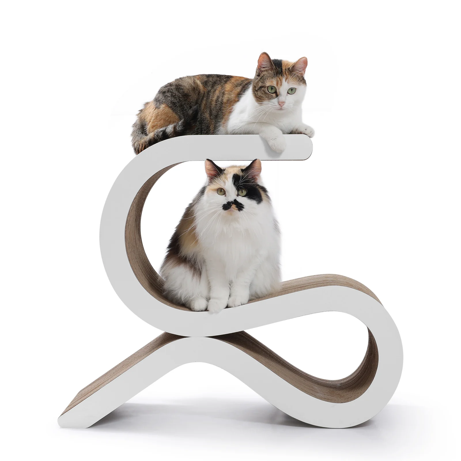 double level cat scratcher corrugated cardboard cat scratcher view 06 01