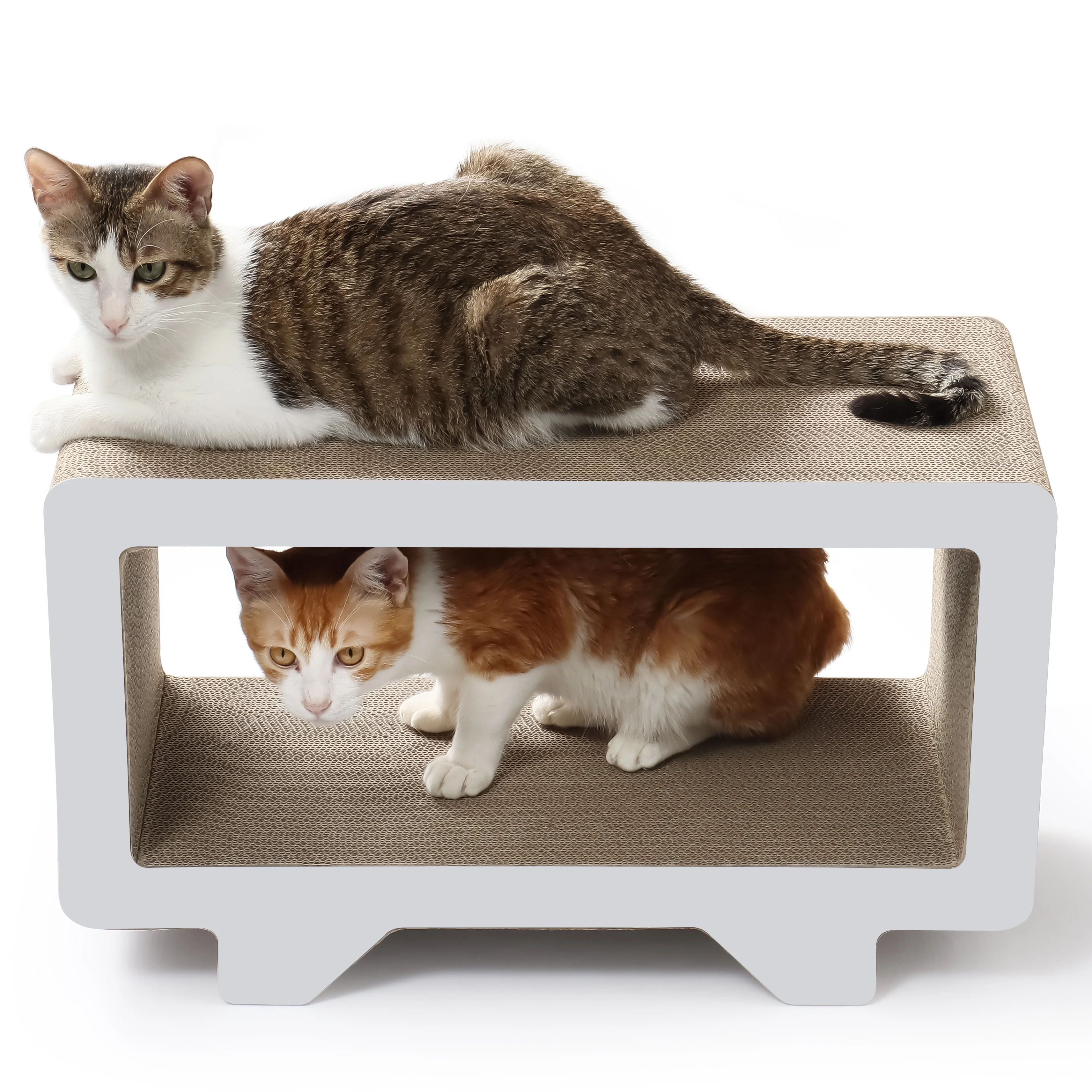 tv frame cat scratcher corrugated cardboard cat scratcher view 11 01